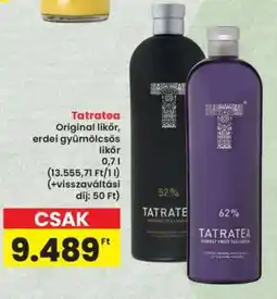 Interspar Tatratea ajánlat