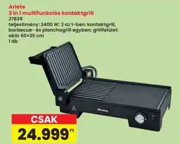 Interspar Ariete 3 in 1 multifunkciós kontaktgrill ajánlat