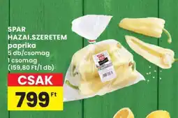 Interspar SPAR HAZAI.SZERETEM paprika ajánlat
