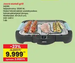 Interspar Jocca asztali grill ajánlat