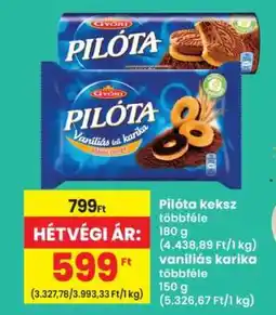 Interspar Pilóta keksz többféle ajánlat