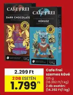 Spar CAFE FREI Szemes kávé ajánlat