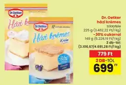 Spar Dr. Oetker Házi krémes ajánlat