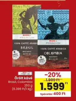 Spar Őrölt kávé Brasil, Colombia ajánlat