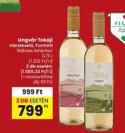 Spar Ungvár Tokaji Hárslevelű, Furmint ajánlat