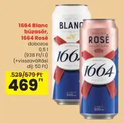 Spar 1664 Blanc búzasör, 1664 Rosé ajánlat