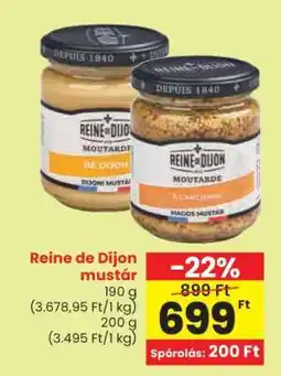 Spar Reine de Dijon mustár ajánlat