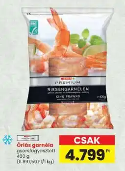 Spar Óriás garnéla gyorsfagyasztott ajánlat