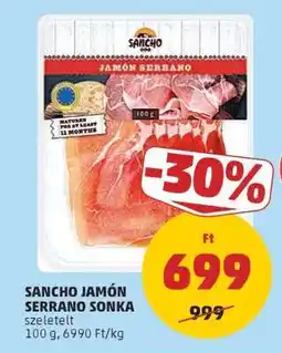 PENNY SANCHO JAMÓN SERRANO SONKA ajánlat