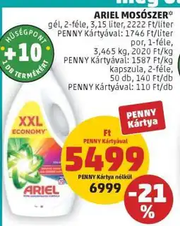 PENNY ARIEL Mosószer ajánlat