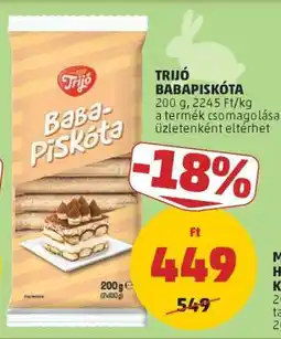 PENNY TRIJÓ BABAPISKÓTA ajánlat