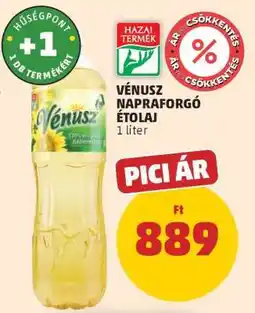 PENNY VÉNUSZ Napraforgó-étolaj ajánlat