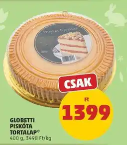 PENNY GLOBETTI PISKÓTA TORTALAP ajánlat