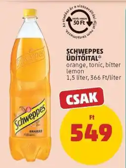 PENNY Schweppes Üdítőital ajánlat