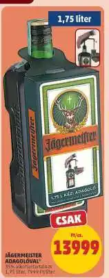 PENNY Jägermeister adagolóval ajánlat