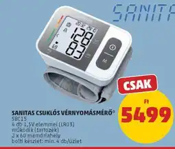 PENNY Sanitas Csuklós Vérnyomásmérő ajánlat