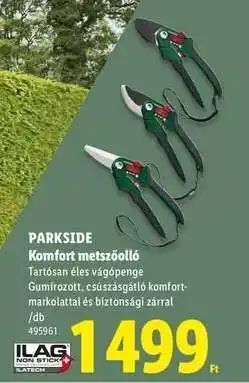 Lidl PARKSIDE Komfort metszőolló ajánlat