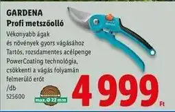 Lidl GARDENA Profi metszőolló ajánlat
