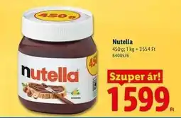 Lidl Nutella ajánlat