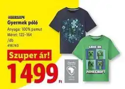 Lidl Gyermek póló ajánlat