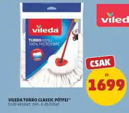 PENNY Vileda Turbo Classic Pótfelj ajánlat