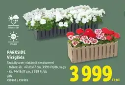 Lidl PARKSIDE Virágláda ajánlat