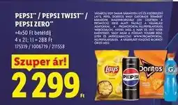 Lidl PEPSI / PEPSI TWIST / PEPSI ZERO ajánlat