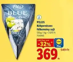 Lidl PILOS Kékpenészes félkemény sajt ajánlat