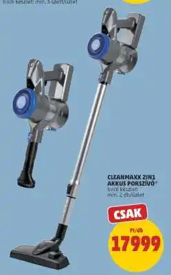 PENNY CLEANMAXX 2IN1 AKKUS PORSZÍVÓ ajánlat