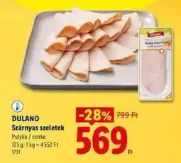 Lidl DULANO Szárnyas szeletek ajánlat