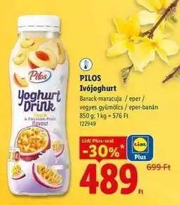Lidl Pilos Ivójoghurt ajánlat