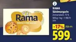 Lidl RAMA Sütőmargarin ajánlat