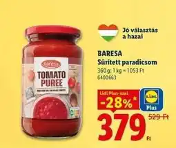 Lidl Baresa Sűrített paradicsom ajánlat