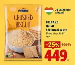 Lidl BELBAKE Darált háztartási keksz ajánlat