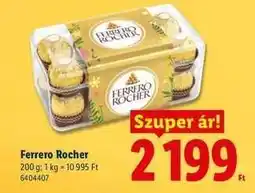 Lidl Ferrero Rocher ajánlat