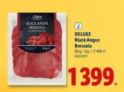 Lidl DELUXE Black Angus Bresaola ajánlat