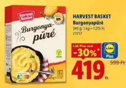 Lidl HARVEST BASKET Burgonyapüré ajánlat