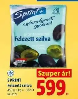 Lidl SPRINT FELEZETT SZILVA ajánlat