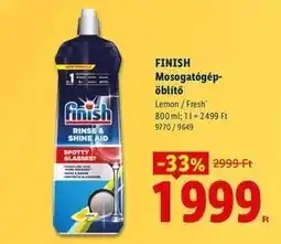 Lidl Finish Mosogatógép-öblítő ajánlat