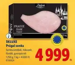 Lidl DELUXE Prágai sonka ajánlat