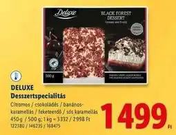 Lidl DELUXE Desszertspecialitás ajánlat
