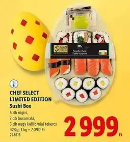Lidl Chef Select Limited Edition Sushi Box ajánlat