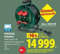 Lidl PARKSIDE Kábeldob ajánlat