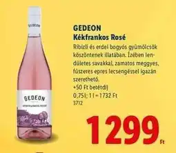 Lidl Gedeon Kékfrankos Rosé ajánlat
