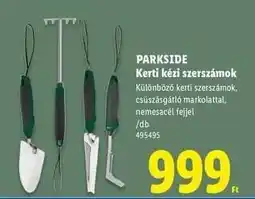 Lidl PARKSIDE Kerti kézi szerszámok ajánlat