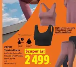 Lidl CRIVIT Sportmelltartó ajánlat