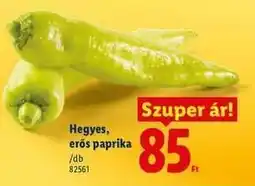 Lidl Hegyes erős paprika ajánlat
