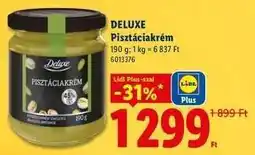 Lidl DELUXE Pisztáciakrém ajánlat