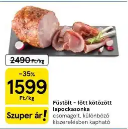 Tesco Füstölt - főtt kötözött lapockasonka ajánlat