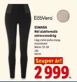 Lidl ESMARA Női alakformáló sztreccsnadrág ajánlat